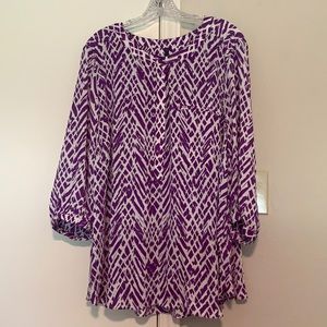 NYDJ top soft and flowy. Size 2X